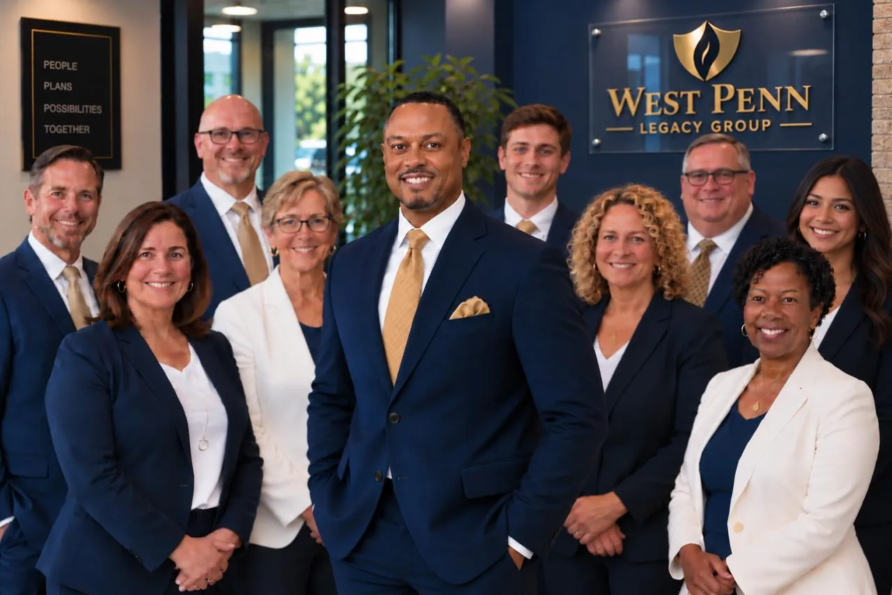 The West Penn Legacy Group team in the office